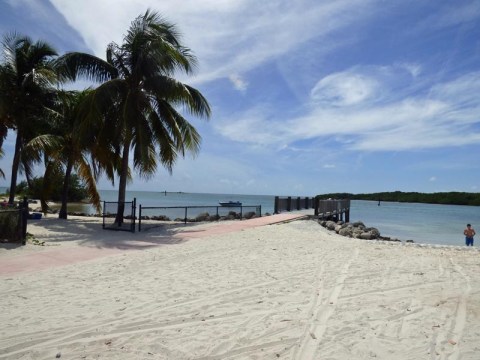 a Pier on Sister Creek