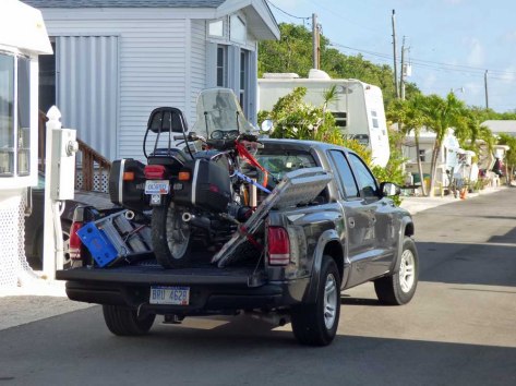 b Sue Drive Truck w Motorcycle