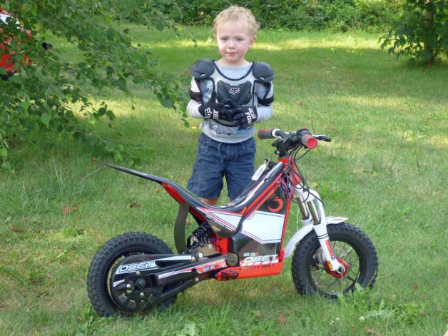 a Owen and His Motorcycle