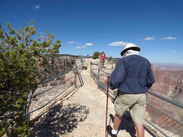 b Andy Walking on Angels Window