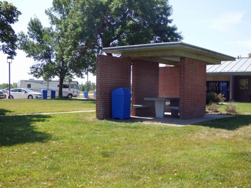 b Lunch Spot at Rest Stop