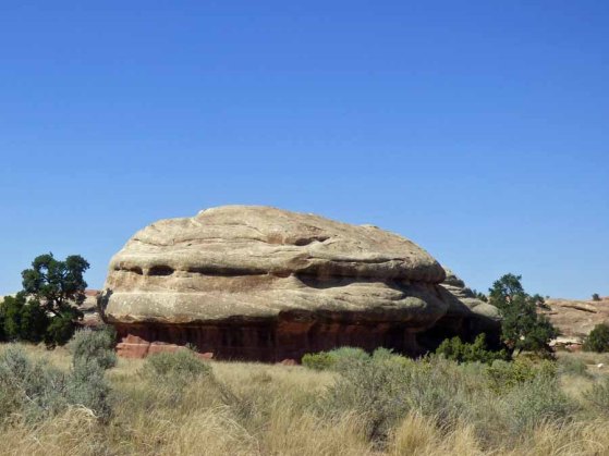 b Mushroom Rock in Campground