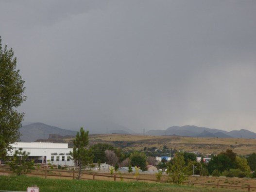 b Rain Over the Mountains