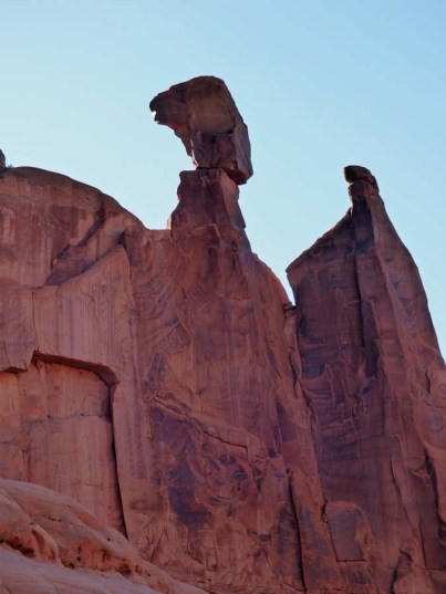 b Slipped Rock Spire