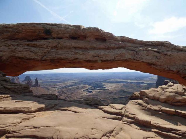 b03  Looking Through Mesa Arch