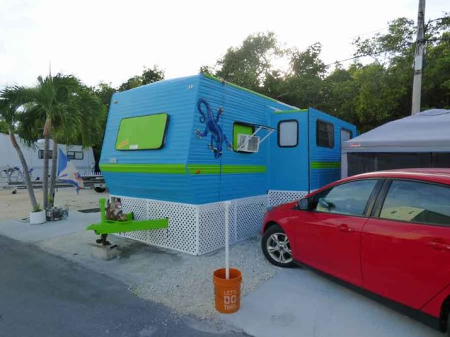 b Neighbor's Trailer