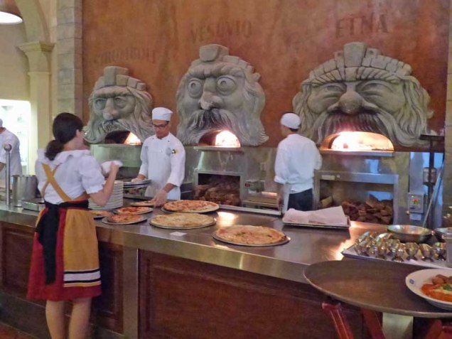 b Pizza Ovens at Italy Epcot