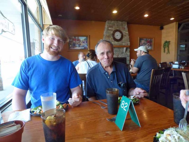 b Jesse and Andy at Niccolletti's