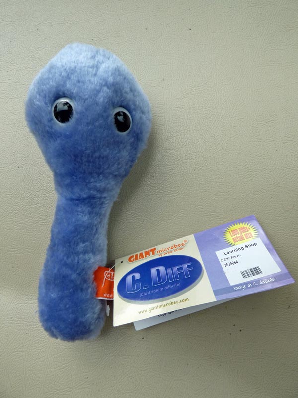 b Clostridium Difficile Plush Toy