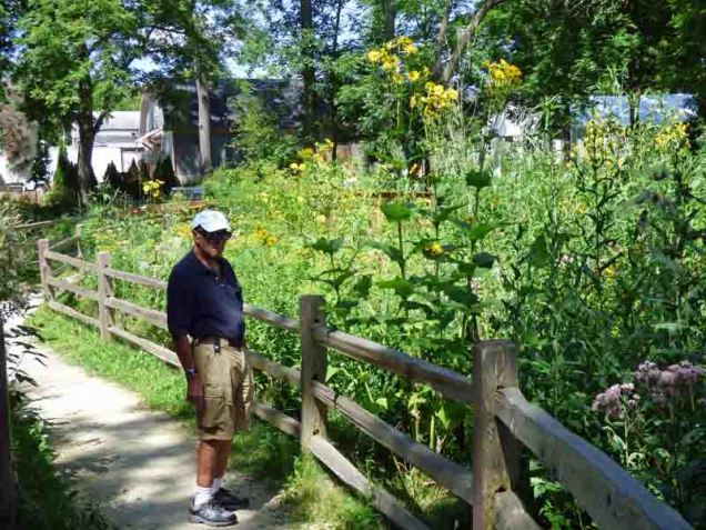 b95 Andy with Tall Flowers